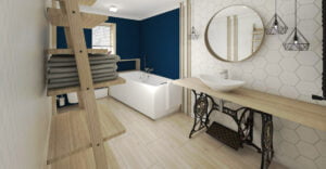 Projekt łazienki Siedlce