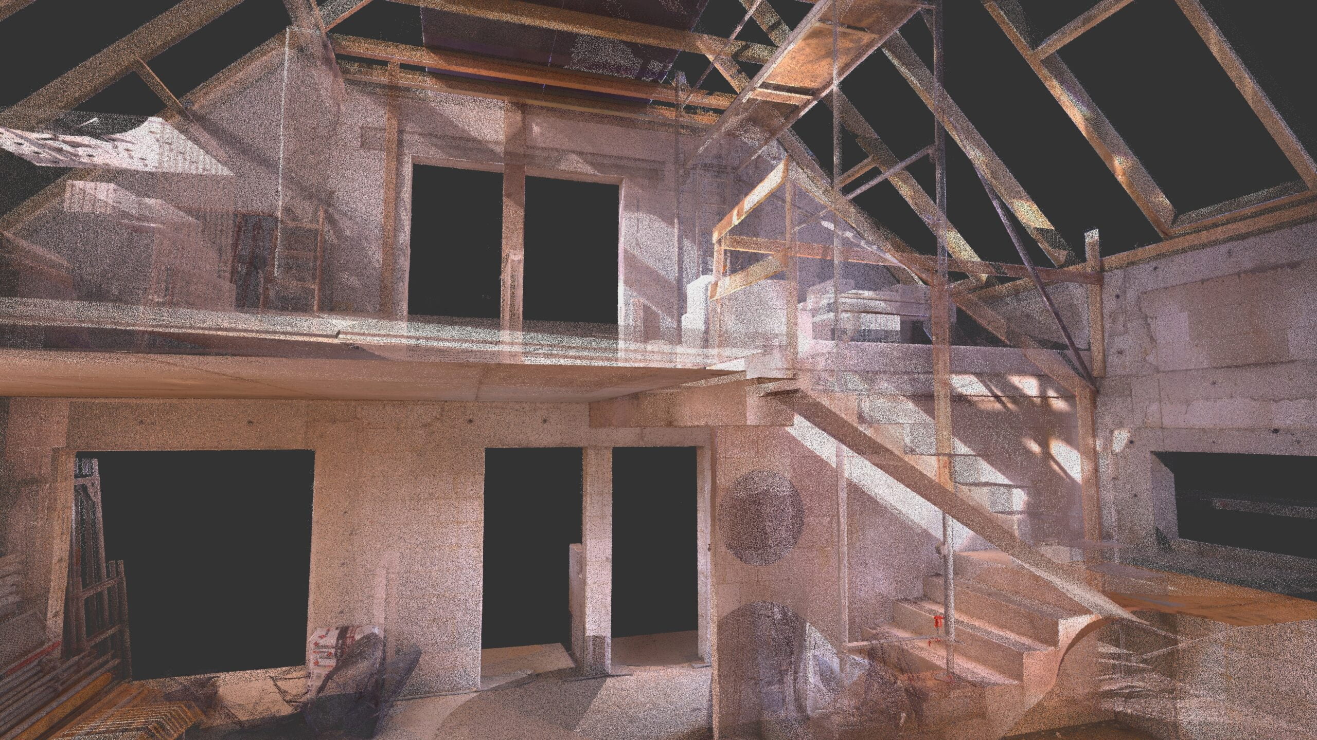 skanowanie laserowe budynków