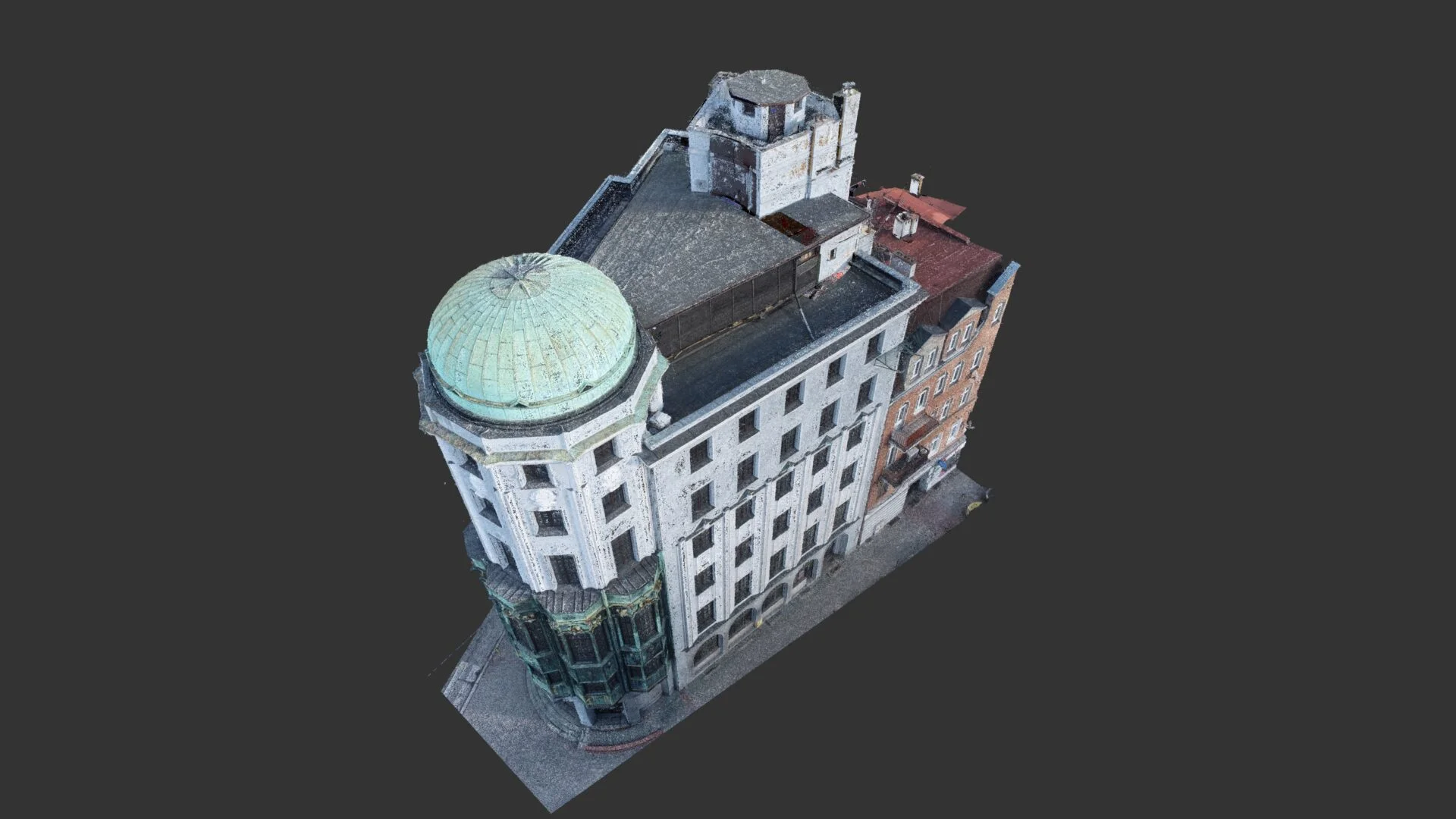 skaninng laserowy 3D hotelu