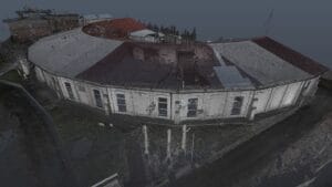 inwentaryzacja skanerem 3d Parowozownia Lubsko