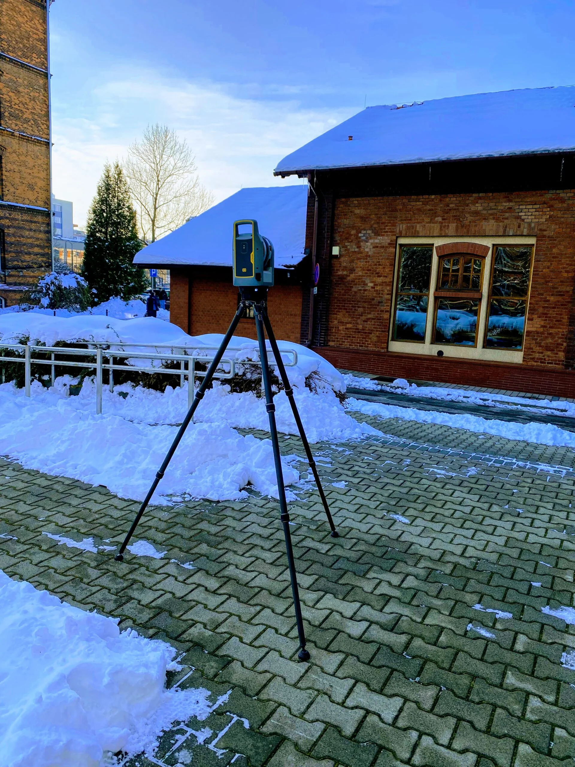 skanowanie 3D pawilonu Kotłownia w Krakowie - Trimble X7