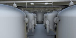 skanowanie 3D stacji uzdatniania wody w Grójcu