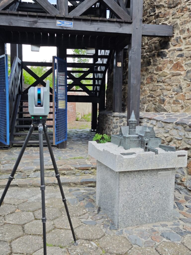 skanowanie laserowe 3D zabytków
