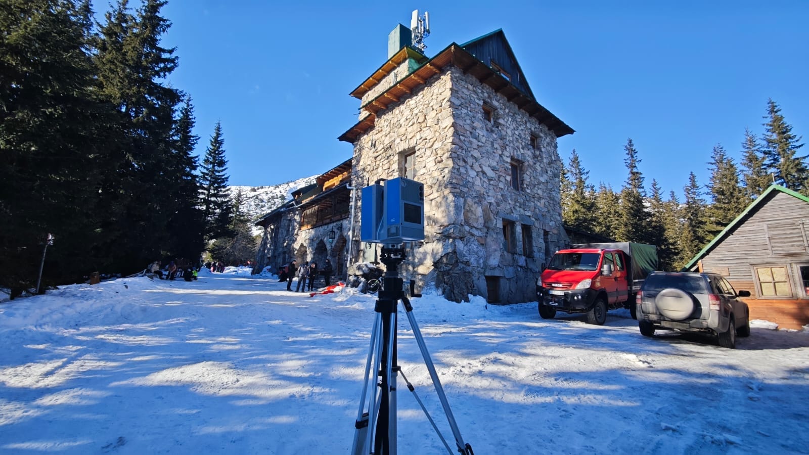 skanowanie 3D schronisko Murowaniec Zakopane